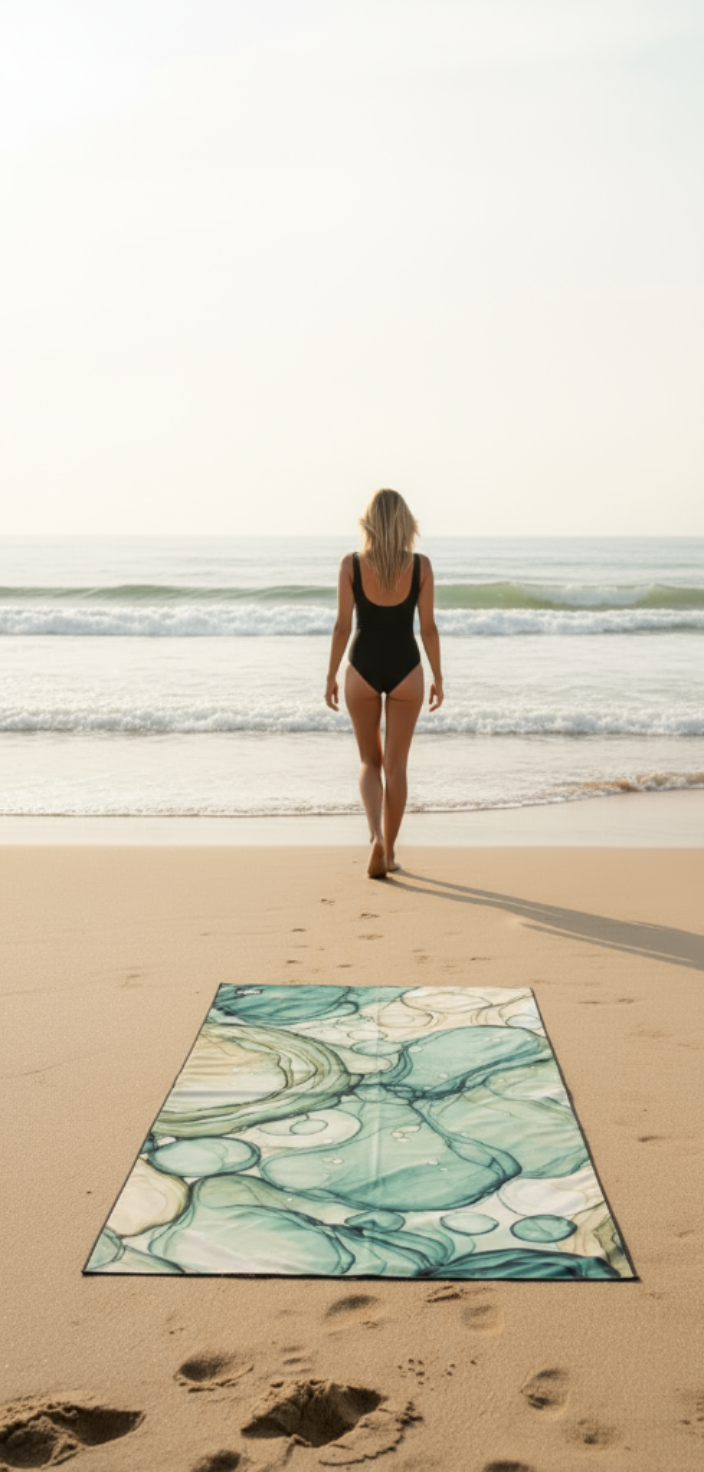 Tide Pools - Beach Towel