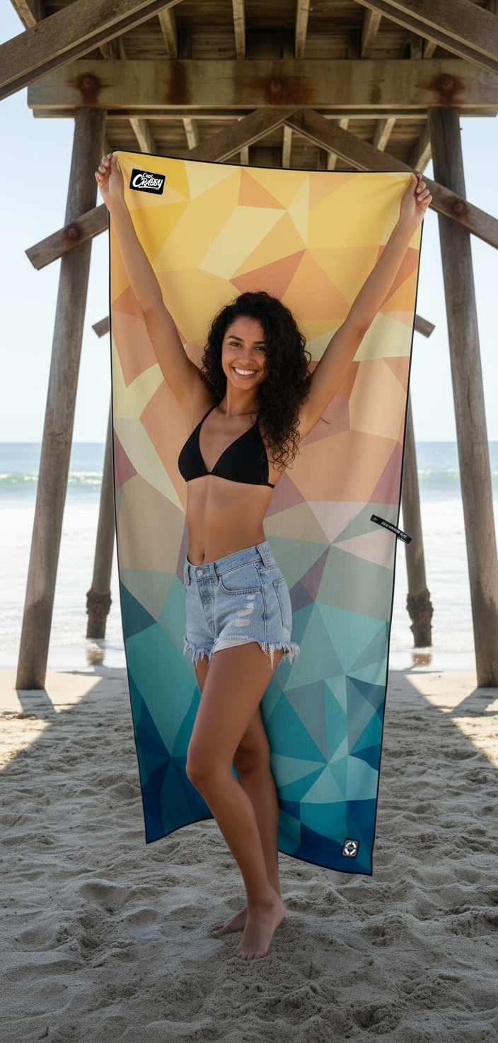 Backwash- Beach Towel