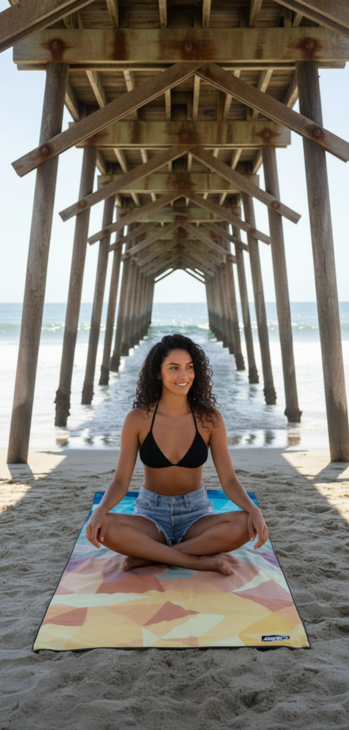 Backwash- Beach Towel