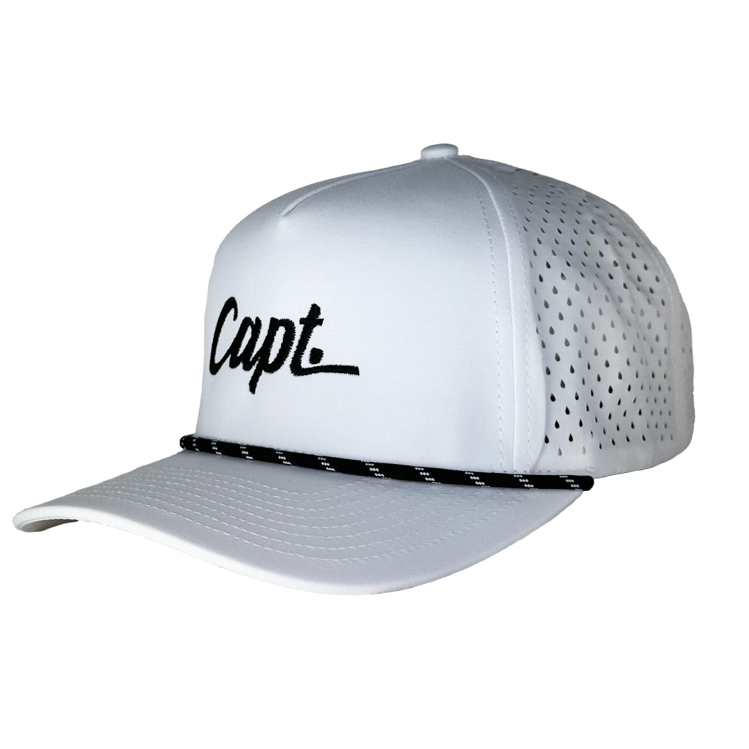 Capt. Performance Hat - White
