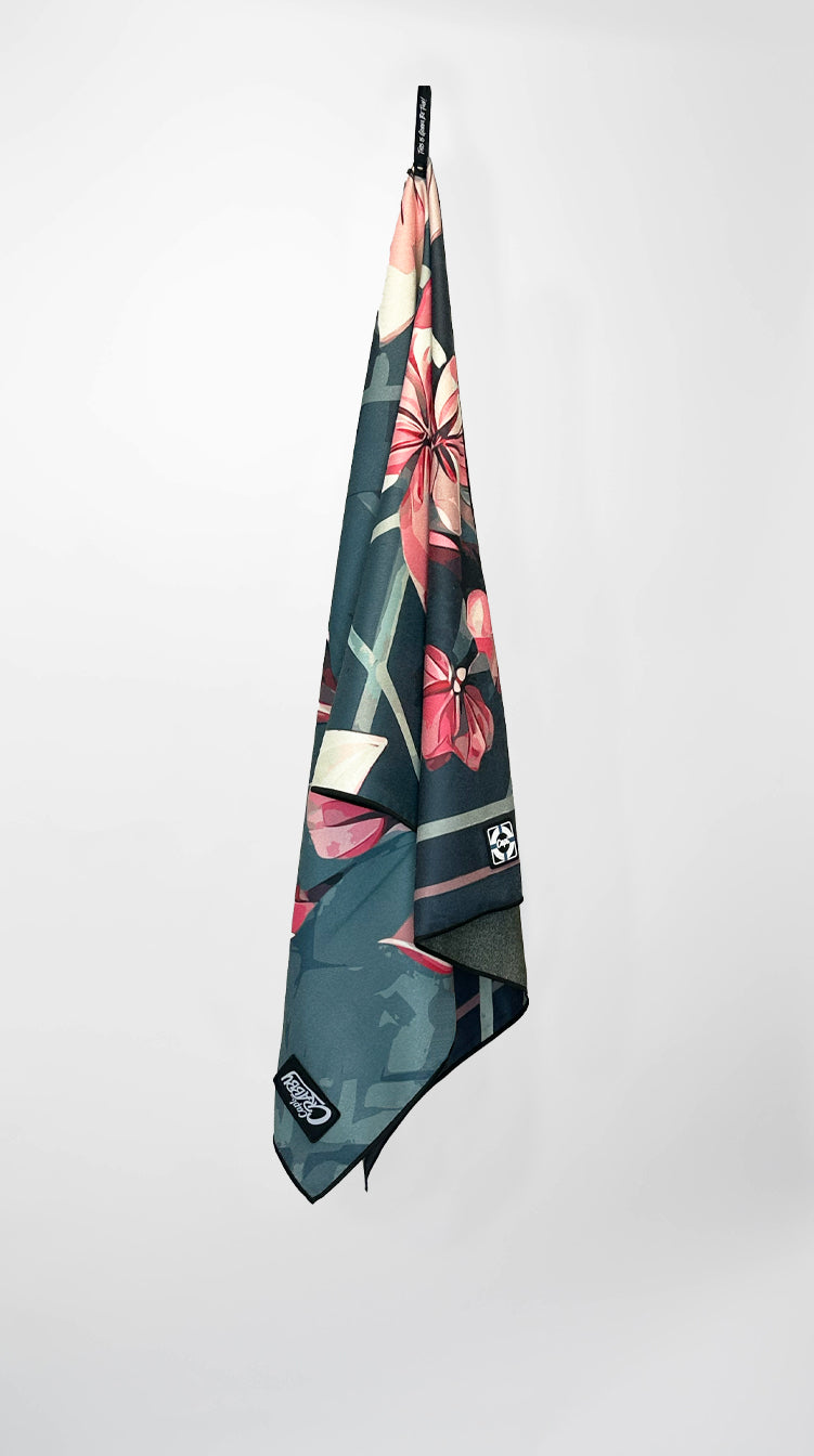 Captain Crabby Decked Out Beach Towel