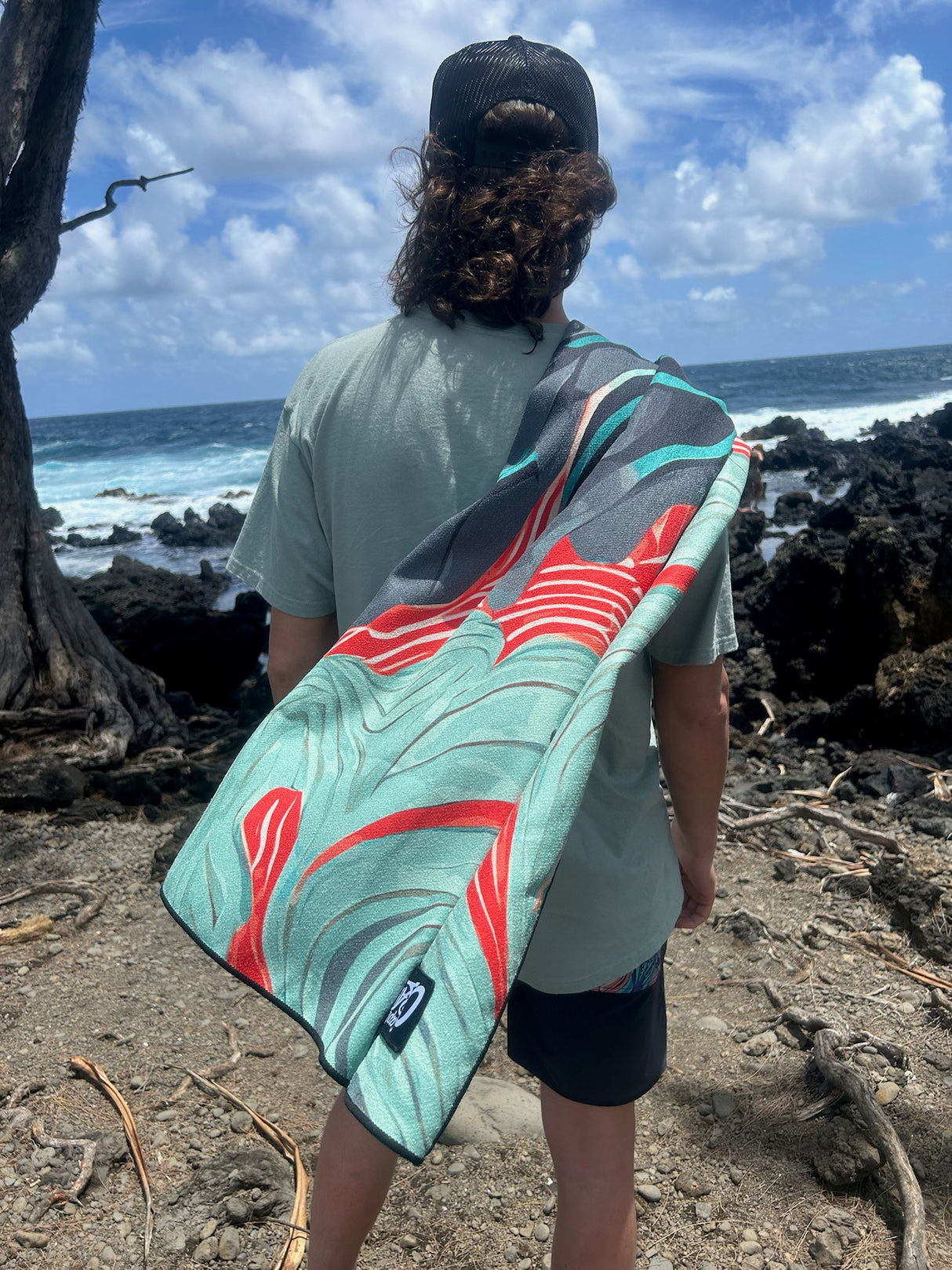 Lava Flow - Beach Towel
