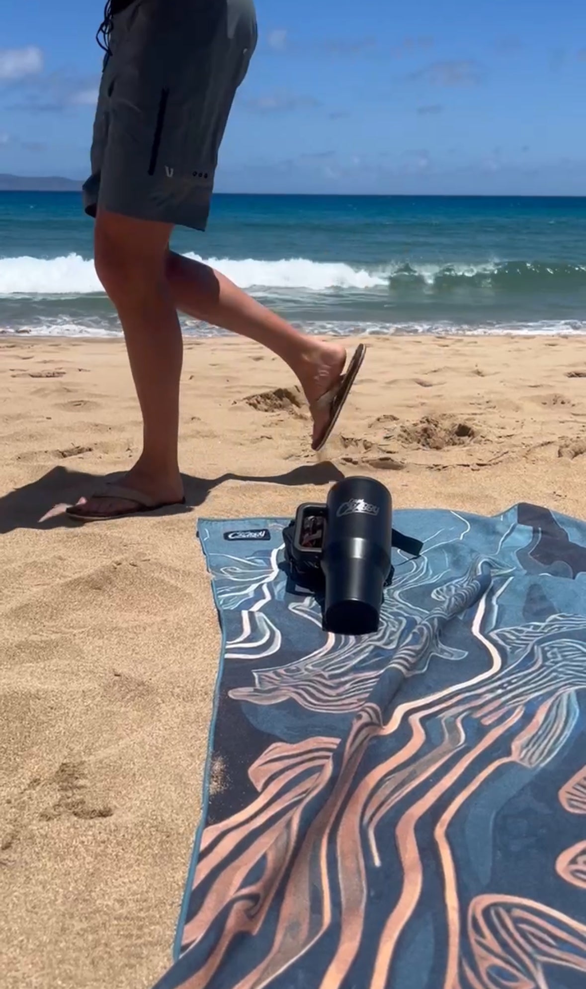 Deep Reef - Beach Towel