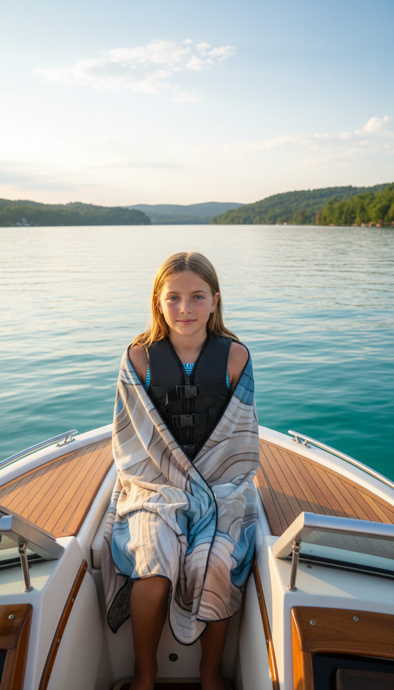Sandy Shoreline - Beach Towel