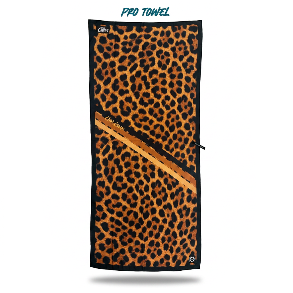 Captain Crabby Decked Out Beach Towel