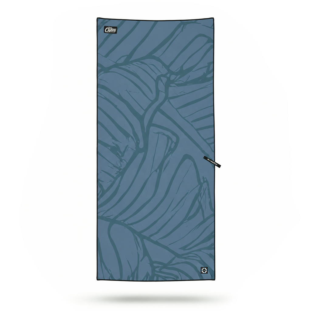 Captain Crabby Decked Out Beach Towel