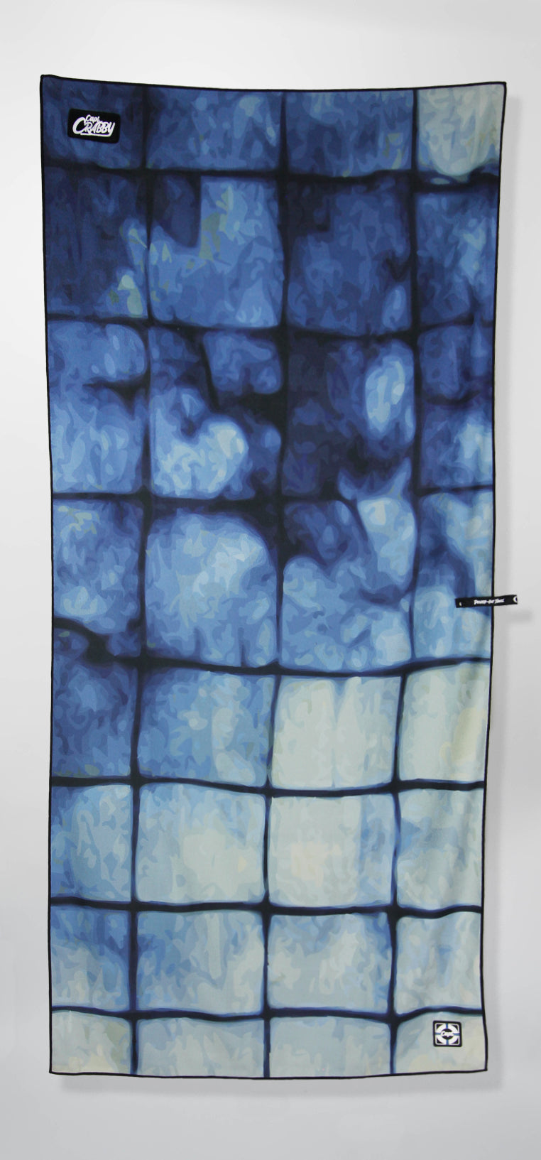 Shibori Squares - Beach Towel