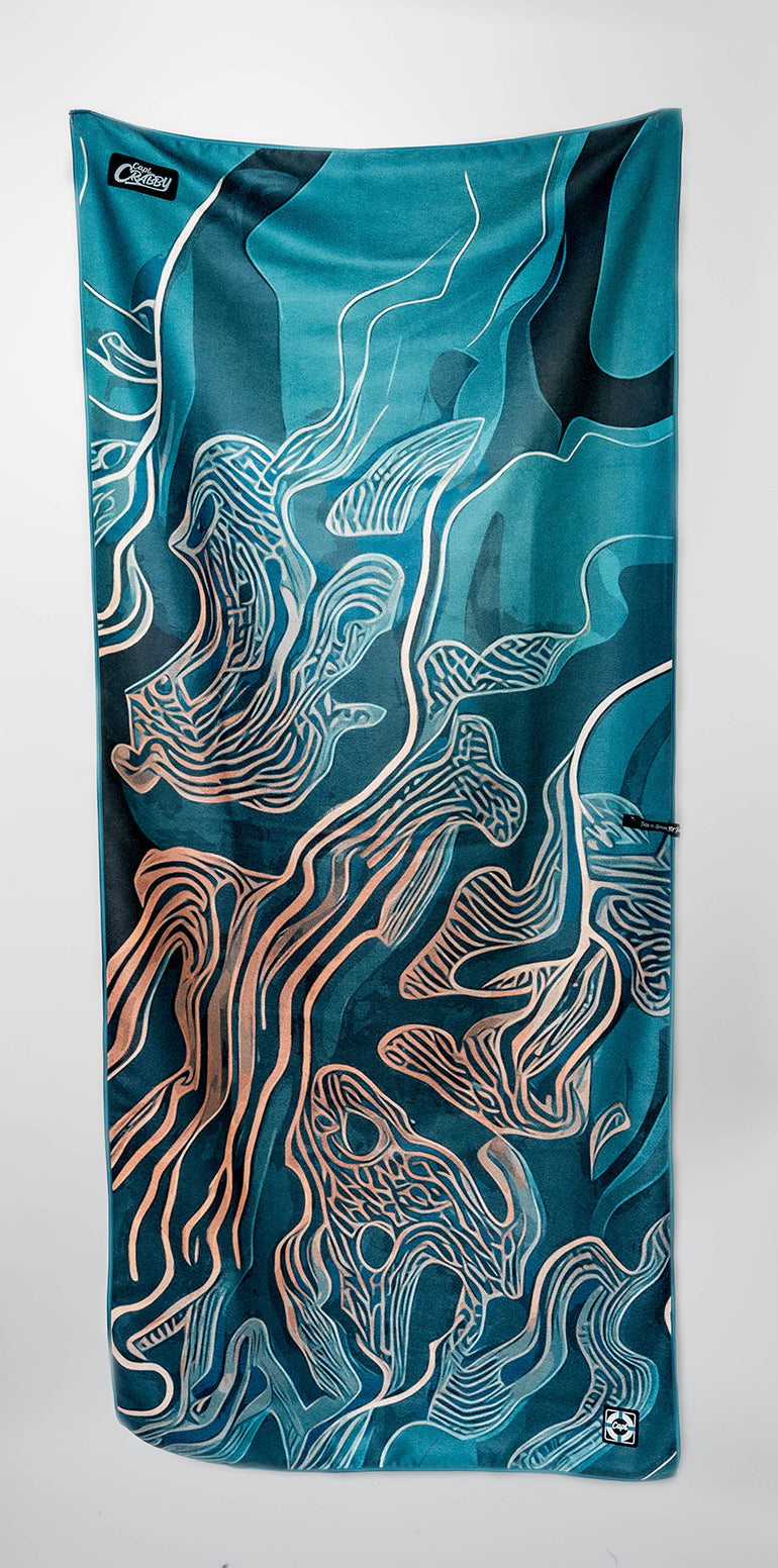 Deep Reef - Beach Towel
