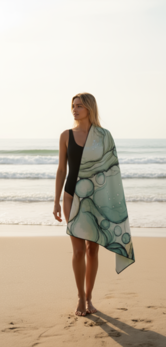 Tide Pools - Beach Towel