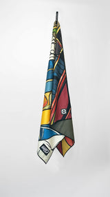 Captain Crabby Decked Out Beach Towel