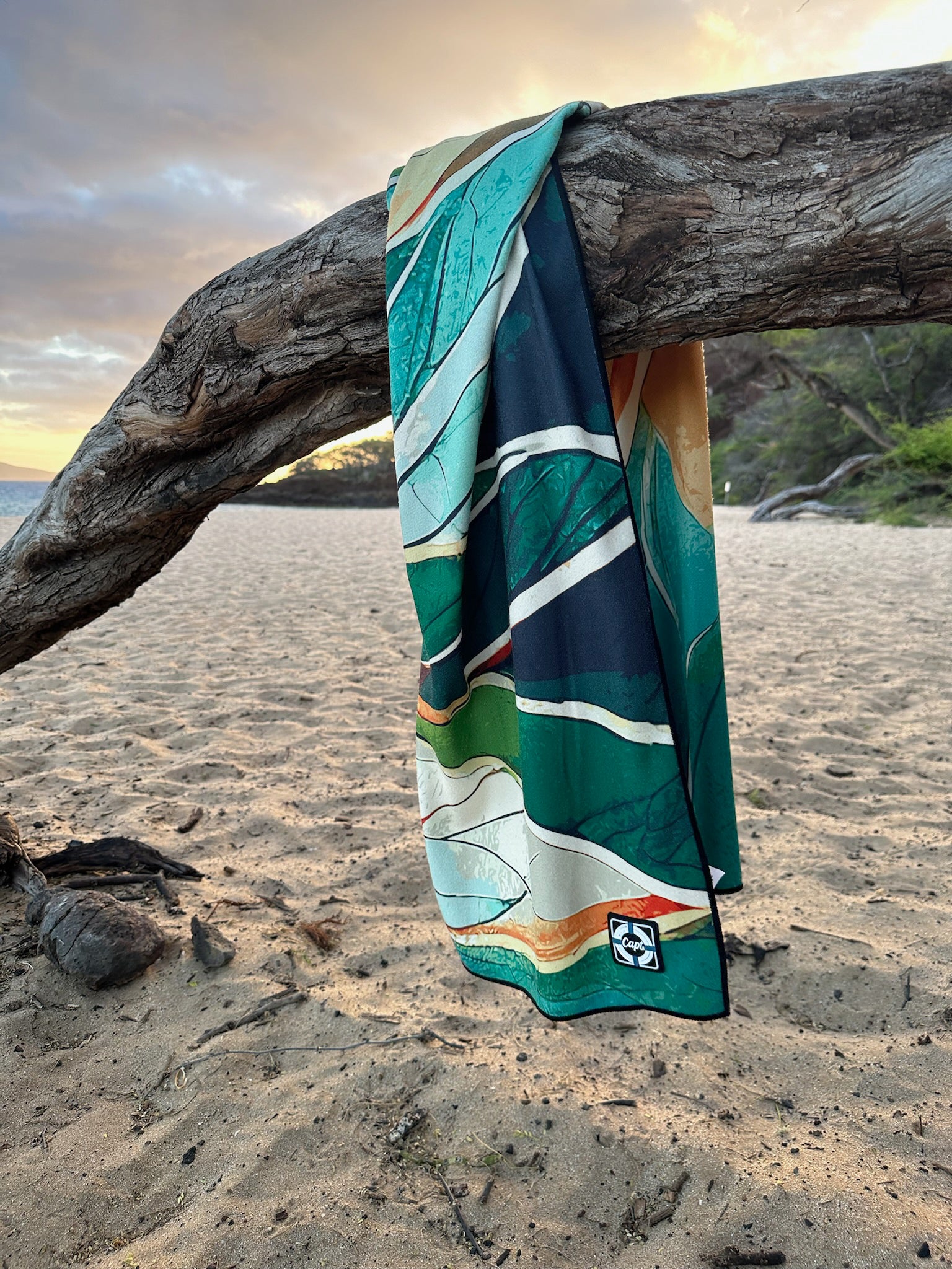 Green Room - Beach Towel – Captain Crabby