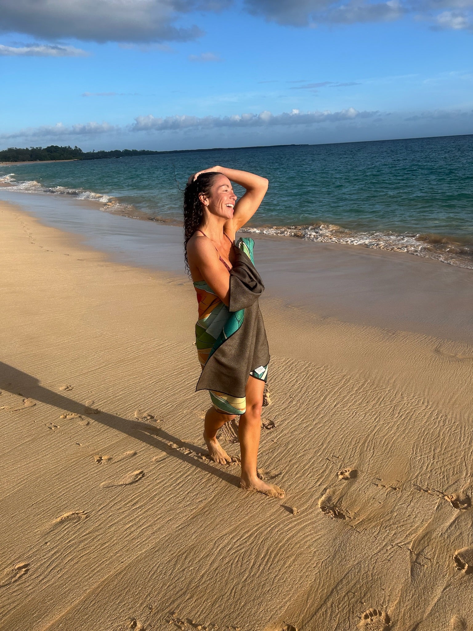 Green Room - Beach Towel – Captain Crabby