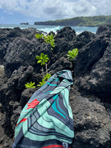 Lava Flow - Beach Towel