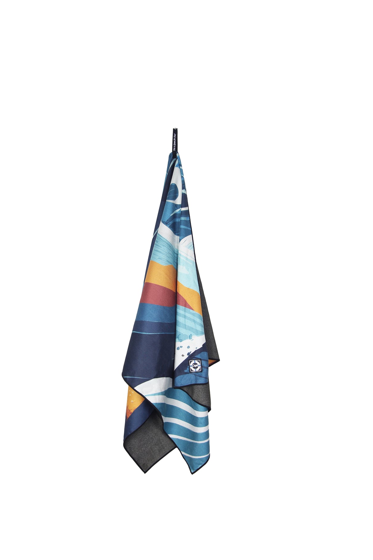 Captain Crabby Decked Out Beach Towel