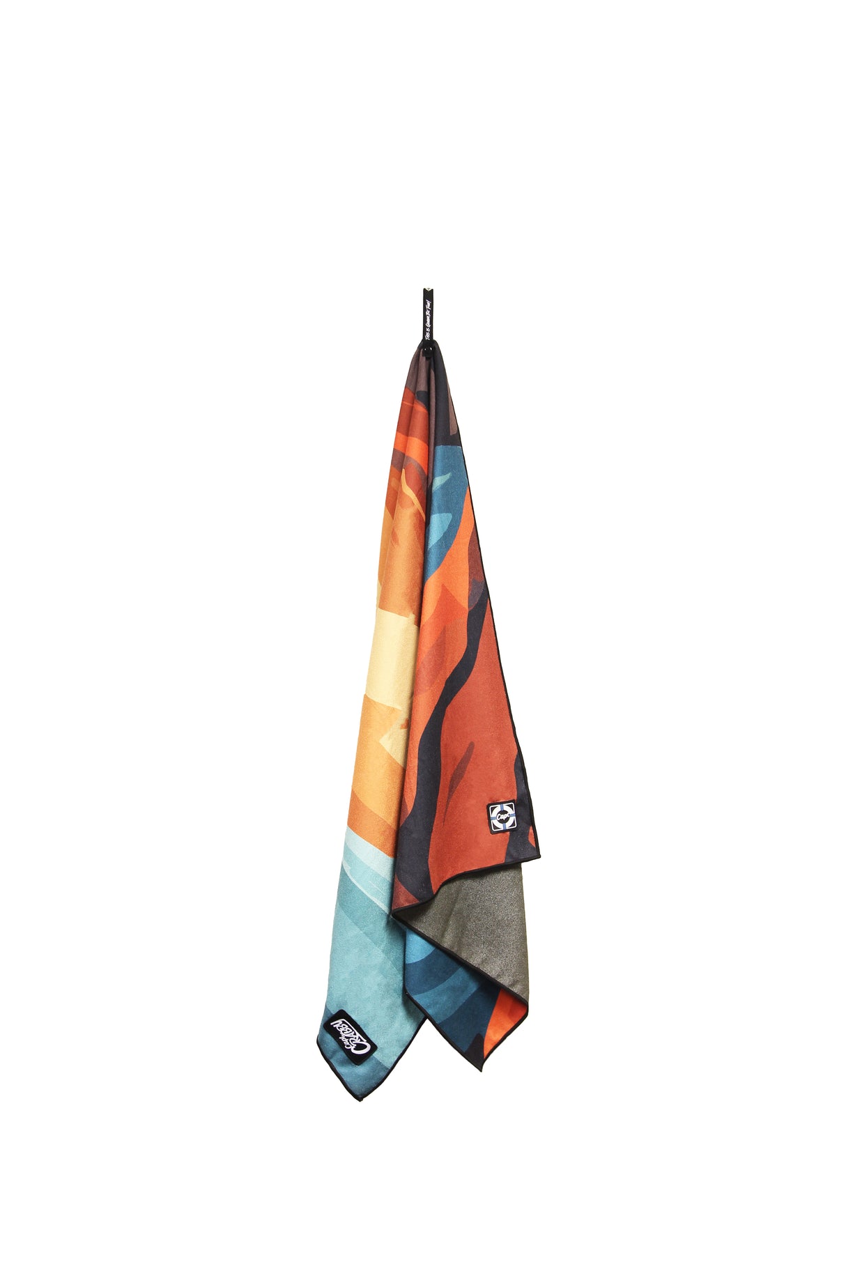Captain Crabby Decked Out Beach Towel