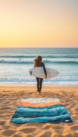 Sunset Swell - Beach Towel