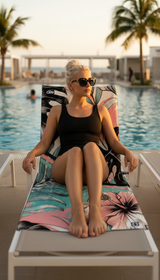 Tiki Tropics - Beach Towel