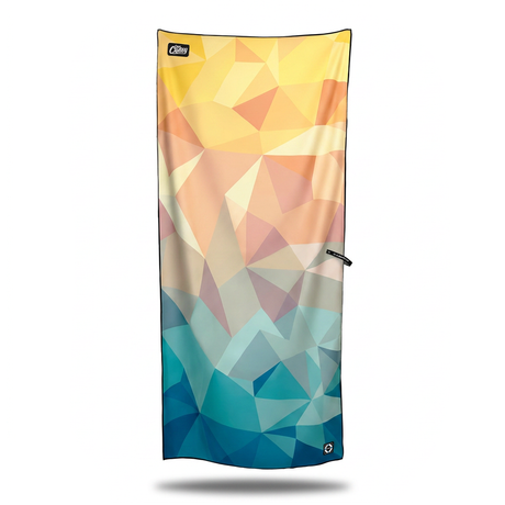 Captain Crabby Decked Out Beach Towel