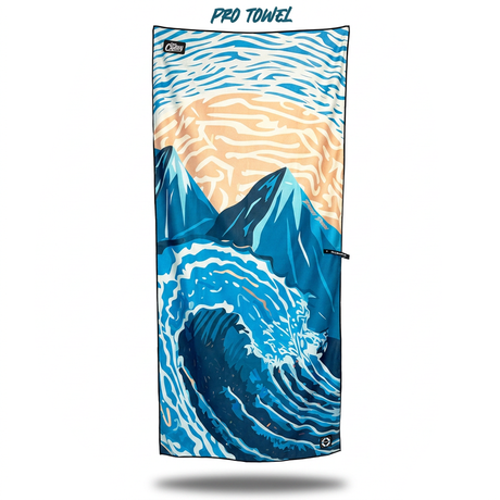 Captain Crabby Decked Out Beach Towel