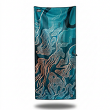 Captain Crabby Decked Out Beach Towel