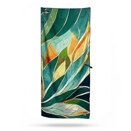 Captain Crabby Decked Out Beach Towel