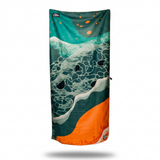 Captain Crabby Decked Out Beach Towel