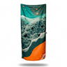 Captain Crabby Decked Out Beach Towel