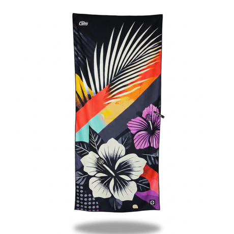 Captain Crabby Decked Out Beach Towel