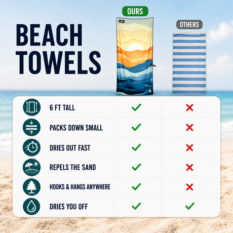 Captain Crabby Decked Out Beach Towel
