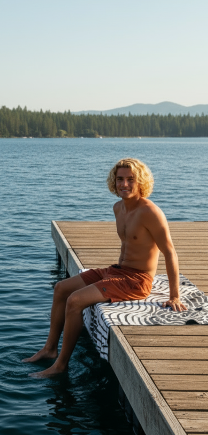 Ebb & Flow- Beach Towel